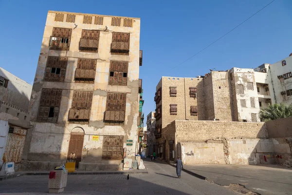 Suudi Arabistan Jeddah Şehrinde Tarihi Jeddah Olarak Bilinir Unesco Nun — Stok fotoğraf