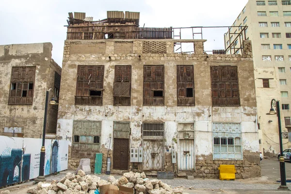 stock image  Saudi Jeddah February 16 2019 Old city in Jeddah Old city in Jeddah Saudi Arabia known as Historical Jeddah. Street view in Jeddah Balad Saudi Arabia 