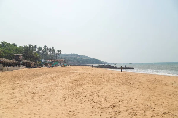 Goa India Menschen Genießen Strand Und Meer Indien — Stockfoto