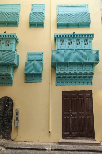 Ciudad Vieja Jeddah Arabia Saudita Conocida Como Jeddah Histórico Antiguo — Foto de Stock