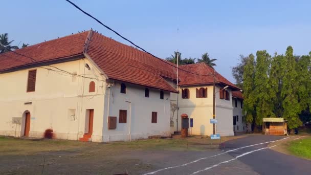 Kochi Fort Kerala Cochin India Srpna 2023 Palác Mattancherry Známý — Stock video