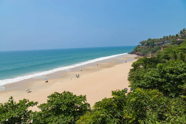 Landschaft Von Einem Der Schönsten Strände Indiens Varkala Beach Kerala — Stockfoto