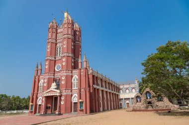 Puthenthope, Kerala, Hindistan 5 Mart 2022 St Ignatius Kilisesi, Thiruvananthapuram Trivandrum, Kerala, Hindistan 'da bulunan bir Katolik kilisesidir..