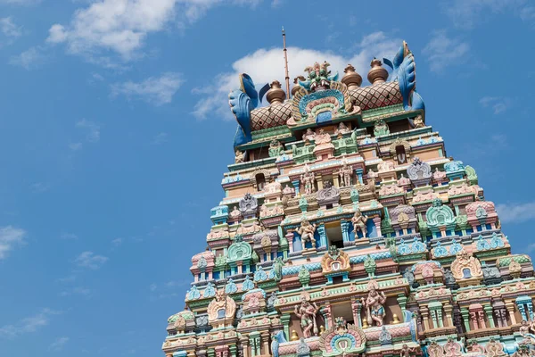 Sri Ranganatha Swamy Temple Ranga Ranga Gopuram Tower Srirangam Templo — Fotografia de Stock