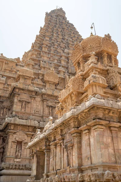 Brihadeeswara Temple Big Temple Thanjavur Unesco World Heritage Site Tamil — Stock Photo, Image