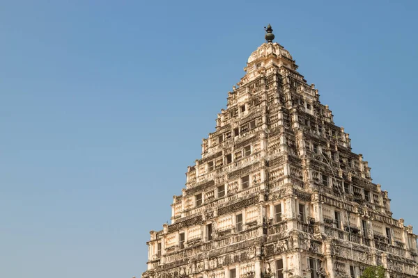 印度泰米尔纳德邦Vijaynagar堡Thanjavur的老Maratha宫 Thanjavur具有重要历史意义的旅游胜地之一 — 图库照片