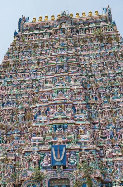 Templo Vista Templo Sarangapani Kumbakonam Tamil Nadu Índia — Fotografia de Stock