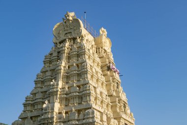 Rameshwaram, Tamil Nadu, Hindistan 11 Mart 2022 Shree Rameshwaram Jyotirlinga Shivam Tapınağı Hindistan 'ın Tamil Nadu şehrinde bulunan tarihi bir Hindu tapınağı.