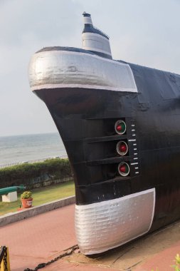 Visakhapatnam, andhra pradesh, Hindistan 1 Nisan 2022 NS Kursura (S20) Hint Donanması 'nın kalvari sınıfı dizel elektrikli denizaltısıdır. Hindistan 'ın beşinci denizaltısıydı..