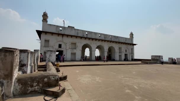Hyderbad Telangana Indie Března2022 Historická Tvrz Golconda Architektura Hyderabadu Indie — Stock video