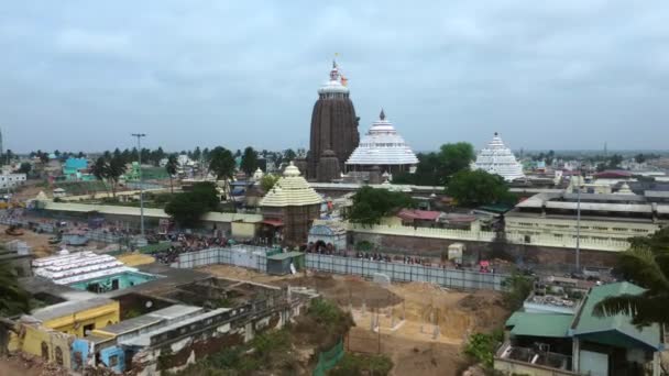 Οντίσα Πούρι Ινδία Απριλίου 2022 Jagannath Puri Αρχαίο Ναό Στην — Αρχείο Βίντεο