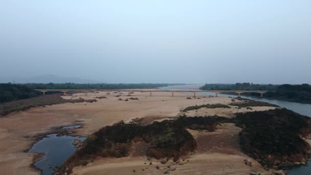 Puente Anandapur Puente Baitarani Sobre Río Baitarani Odisha India Hermoso — Vídeos de Stock