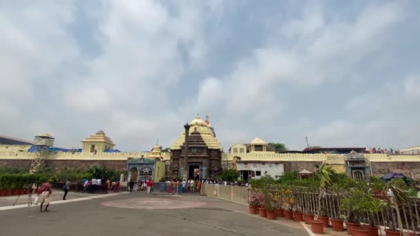 Odisha Puri India April 2022 Kuil Kuno Jagannath Puri India — Stok Video
