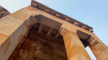 Odisha, puri, Hindistan, 4 Nisan 2022. Rani Gumpha ya da kraliçenin mağarası 