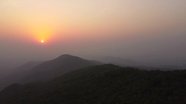 Templo Santuário Vida Selvagem Dalma Localizado Topo Colina Jharkhand Índia — Vídeo de Stock