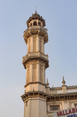 Mumbai, Maharashtra, Hindistan, 14 Aralık 2023 Juma Mescid, Mumbai, Hindistan 'da tarihi olarak popüler bir cami.