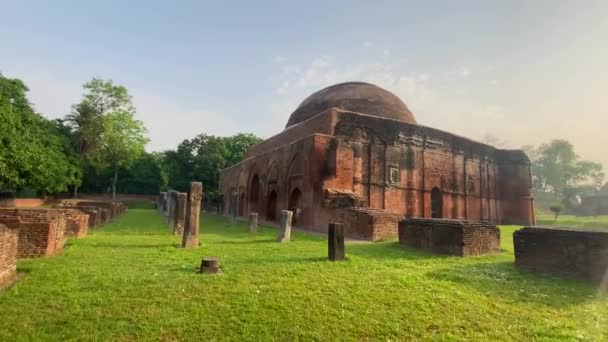 Chika Chamkan Masjid Είναι Ερείπια Ενός Μικρού Τζαμιού Που Ήταν — Αρχείο Βίντεο