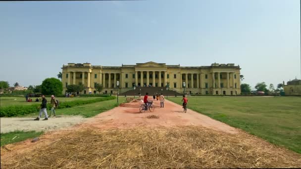 Murshidabad Bengala Ocidental Índia Abril 2022 Hazarduari Palácio Murshidabad Dos — Vídeo de Stock