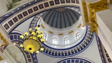 Cooch Behar, Batı Bengal Hindistan, 25 Nisan 2022 İç mimari Cooch Behar Sarayı, aynı zamanda Victor Jubilee Sarayı, Batı Bengal, Hindistan