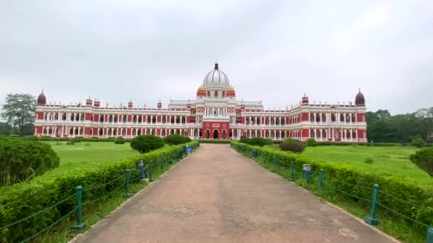 西孟加拉邦科奇比哈尔 2022年4月25日 印度科奇比哈尔宫 也称为Victor Jubilee宫 印度西孟加拉邦 — 图库视频影像