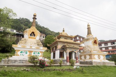 Ranka manastırı veya lingdum veya dostum Zurmang kagyud manastırı Gangtok Sikkim, Hindistan.