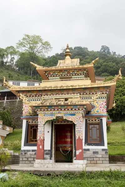 Ranka manastırı veya lingdum veya dostum Zurmang kagyud manastırı Gangtok Sikkim, Hindistan.