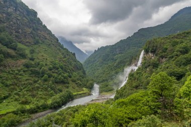 Jang, Nuranang Şelalesi olarak da bilinir. 100 metre yükseklikteki şelaleye düşer. Nuranang Nehri 'ne dökülür ve Hindistan' ın Arunachal Pradesh eyaletindeki dağlar tarafından yutulur..