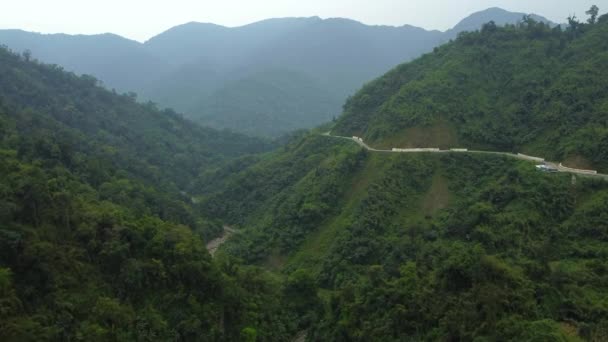 Krajobraz Góra Himalajów Arunachal Pradesh Kameng Rzeka Indiach — Wideo stockowe