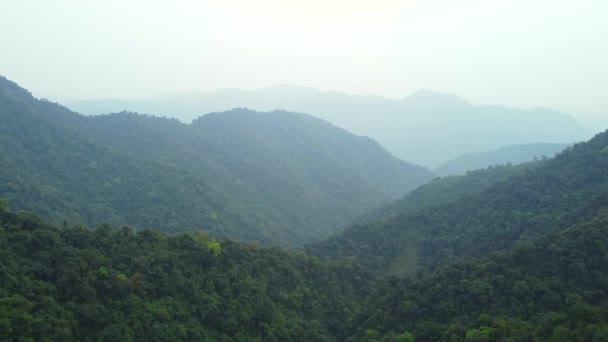 Arunachal Himalayaları Nın Manzarası Dağı Hindistan Kameng Nehrine Hakim — Stok video