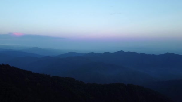 Paysage Montagne Himalaya Dans Soirée Arunachal Pradesh Inde — Video