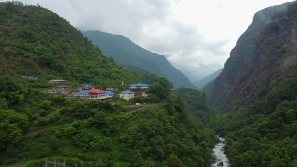 Centrale Hydroélectrique Jung Fond Vallée Jang Dans District Tawang Dans — Video
