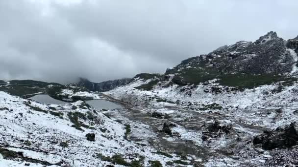 Tawang Road Bumla Pass Arunachal Pradesh India Táj Borította Hegyek — Stock videók