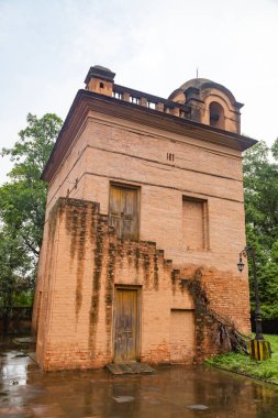 Manipur Kangla Kalesi 'nin tarihi anıtı. Imphal, Hindistan 'daki Shri Shri Govindajee tapınağı ve Citadal.