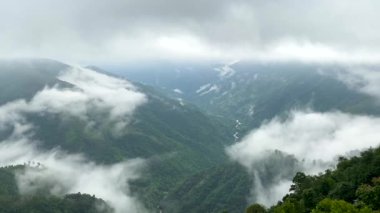 Wah-Kaba Şelalesi, Megahalaya Cherrapunji, Hindistan 'da Wah-Kaba Şelalesi' nin güzelliği..