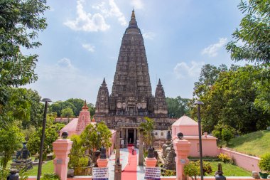  Bodh gaya, bihar, Hindistan 13 Haziran 2022. Mahabodhi Tapınağı 'nda gautama buddha aydınlanmaya ulaştı ve öğretilerini formüle etti. Bodhgaya Bodhi Ağacı Bodh gaya Bihar, Hindistan, Asya' da