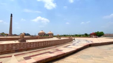 Lucknow, uttar pradesh, Hindistan 19 Haziran 2022. Dr. Babasaheb Ambedkar Memorial Park veya Ambedkar Memorial Park, Lucknow, Uttar Pradesh, Hindistan 'da bulunan bir parktır..