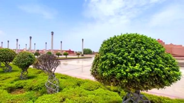 Lucknow, uttar pradesh, Hindistan 19 Haziran 2022. Dr. Babasaheb Ambedkar Memorial Park veya Ambedkar Memorial Park, Lucknow, Uttar Pradesh, Hindistan 'da bulunan bir parktır..