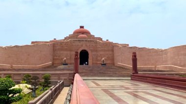 Lucknow, uttar pradesh, Hindistan 19 Haziran 2022. Dr. Babasaheb Ambedkar Memorial Park veya Ambedkar Memorial Park, Lucknow, Uttar Pradesh, Hindistan 'da bulunan bir parktır..