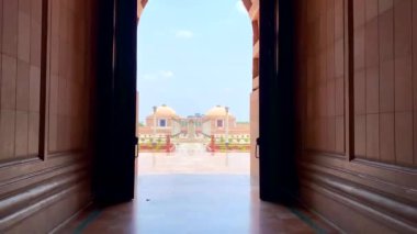 Lucknow, uttar pradesh, Hindistan 19 Haziran 2022. Dr. Babasaheb Ambedkar Memorial Park veya Ambedkar Memorial Park, Lucknow, Uttar Pradesh, Hindistan 'da bulunan bir parktır..