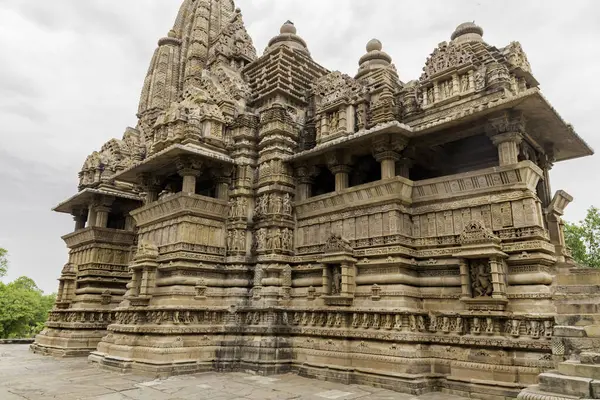 Stock image Mahadev Mandir in khajuraho the group of monuments of hindu and jain temples in chhatarpur district, madhya pradesh, India.Unesco world heritage site.