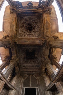 Khajuraho 'daki Kandariya Mahadev Tapınağı Chhatarpur Bölgesi, Madhya Pradesh, Hindistan' daki bir grup Hindu ve Jain tapınağı. Unesco dünya mirası alanı..