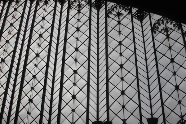 Glashütten Madrid Atocha Spanisch Estacin Madrid Atocha Auch Madrid Puerta Stockbild