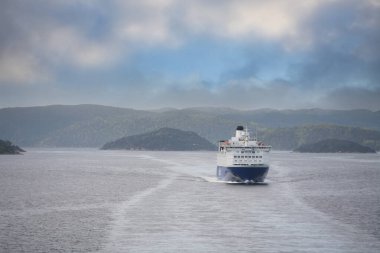 Kopenhag ve Osl arasındaki feribot.