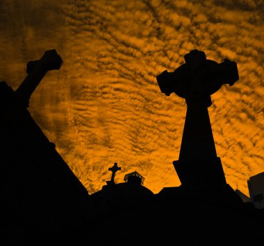 Arjantin 'in Buenos Aires Recoleta mahallesindeki La Recoleta Mezarlığı. Eva Pern de dahil olmak üzere önemli insanların mezarlarını içeriyor.