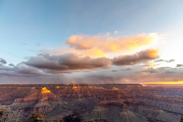Panorama Panoramique Grand Canyon Bord Sud — Photo