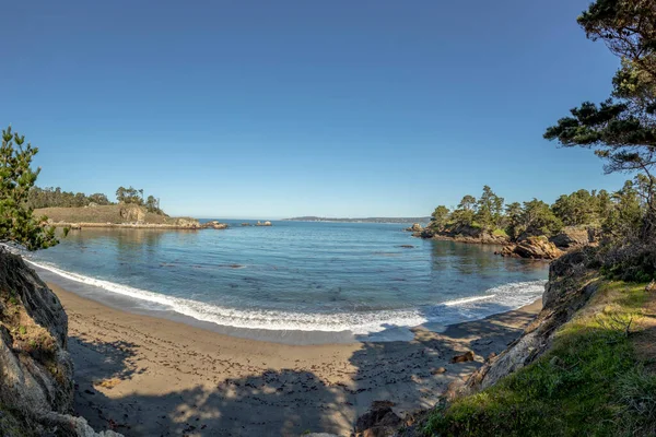 Scenic Coastal Landscape Point Lobos State Route California — Stock Photo, Image