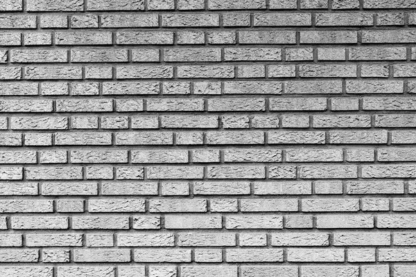 Vzor Cihlové Zdi Černé Bílé — Stock fotografie