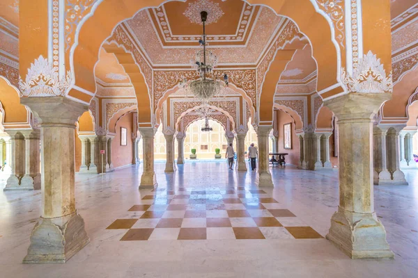 Jaipur Indie Października 2012 Chandra Mahal City Palace Jaipur Indie — Zdjęcie stockowe