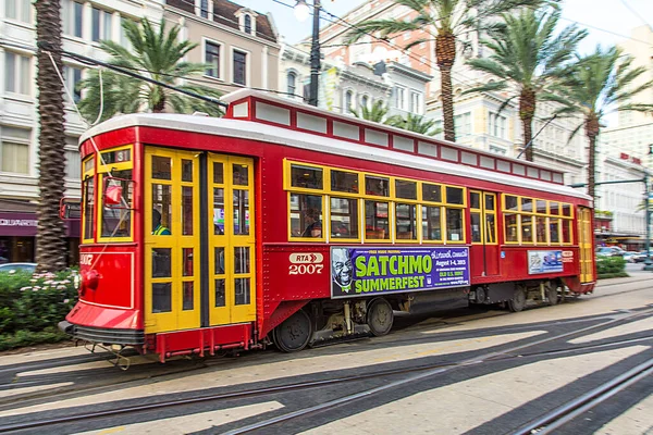 New Orleans Usa July 2013 People Travel Famous Old Street — Stock Photo, Image