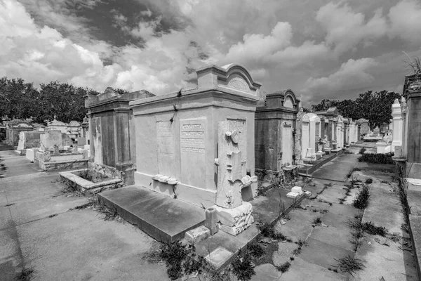 Нью Орлеан Сша Июля 2013 Года Кладбище Лафайет Новом Орлеане — стоковое фото
